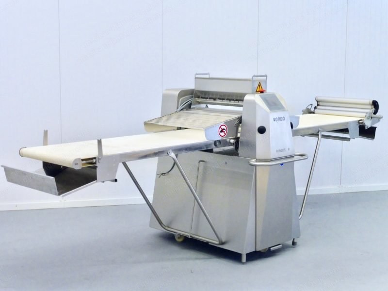 Seewer, Rondostar 4000, 2015, Dough Sheeter, 640mm Conveyor Width, Automatic Dough Reeler, Flour Duster