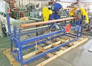 James Cash Fabric Roll Slitter, 90" Traveling Blade, 18" Blade, 220V