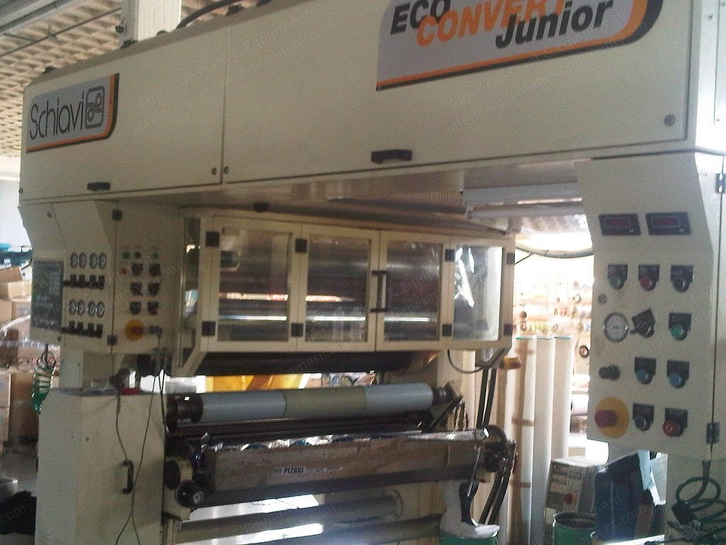 Schiavi, Eco-Convert Junior, 2000, 1320mm Laminating Width, 300 m/min, 1350mm Max Web Width