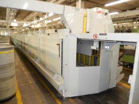 Electrojet Roving Frame, 2004, 144 Spindles, 16"x6" Flyer, Auto Doffer