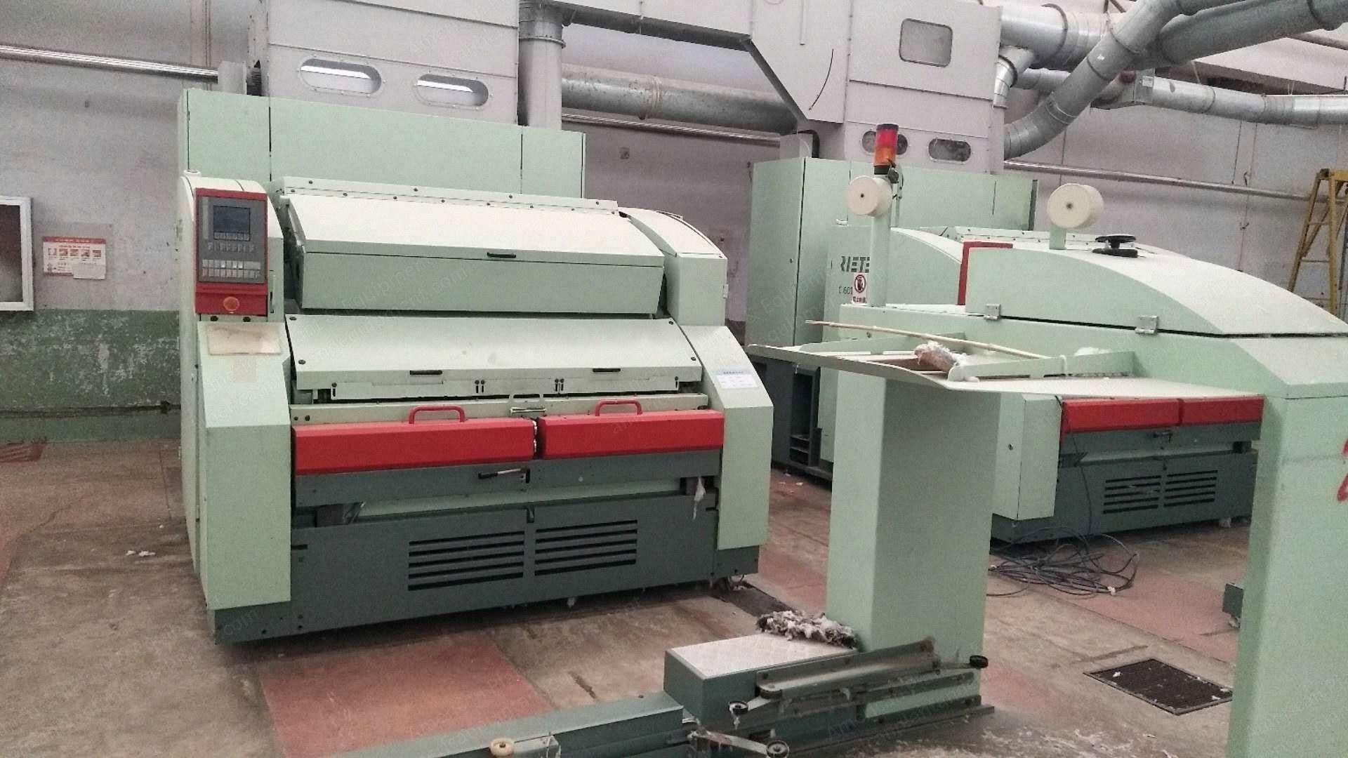 Rieter, C601, 2011, Card Width 1500mm, Can Size 100x110mm, Single Lickerin