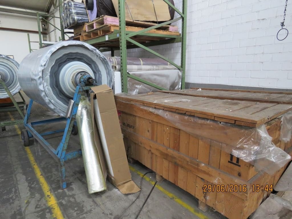 Monforts Sanforizing Rubber Belt, Width 2000mm, Thickness 80mm