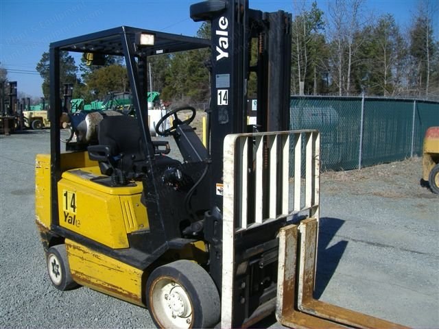 Yale, GLC060, 1999, 6000lb Capacity, LP-Gas, 189" Triple Stage Mast