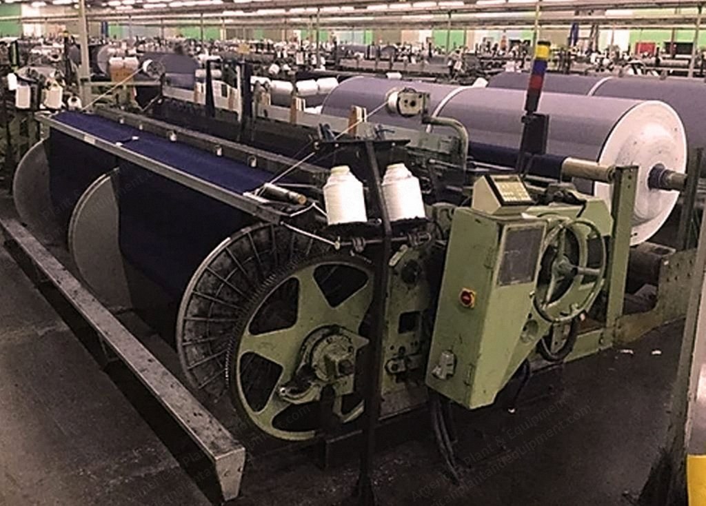 Sulzer, P7100, 1989 to 1993, 3900mm Width, Cam and Dobby, Projectile Looms