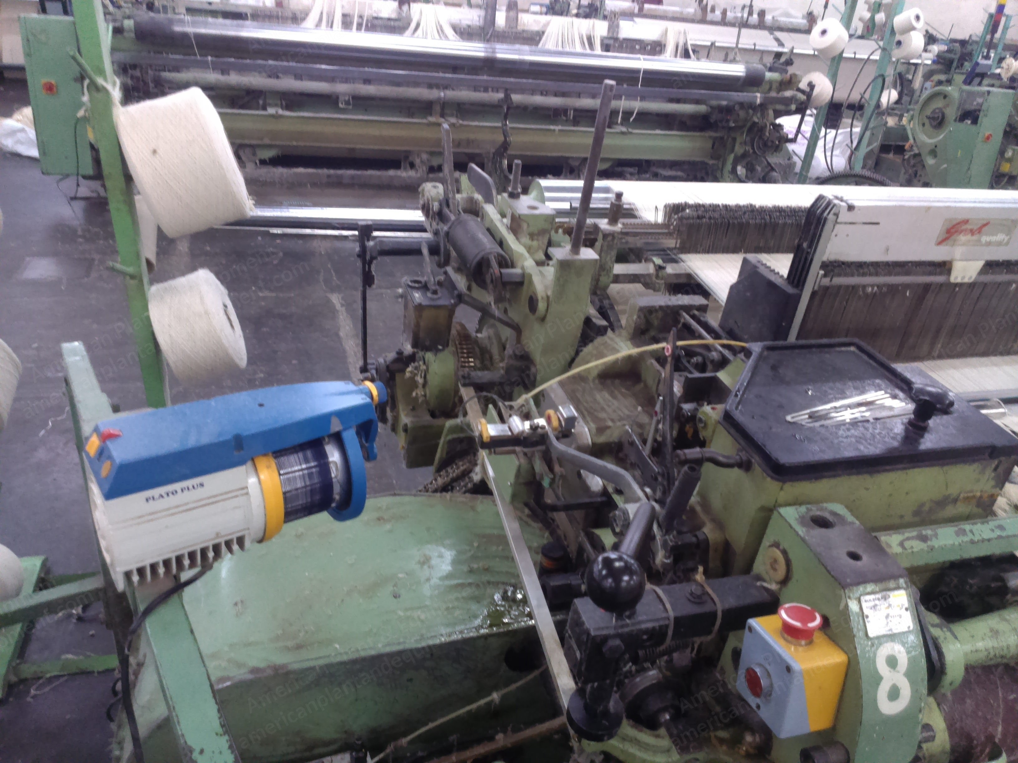 Karl Mayer, HKS 2-2, Tricot Machine, 3300mm (130") Width, 32E Gauge