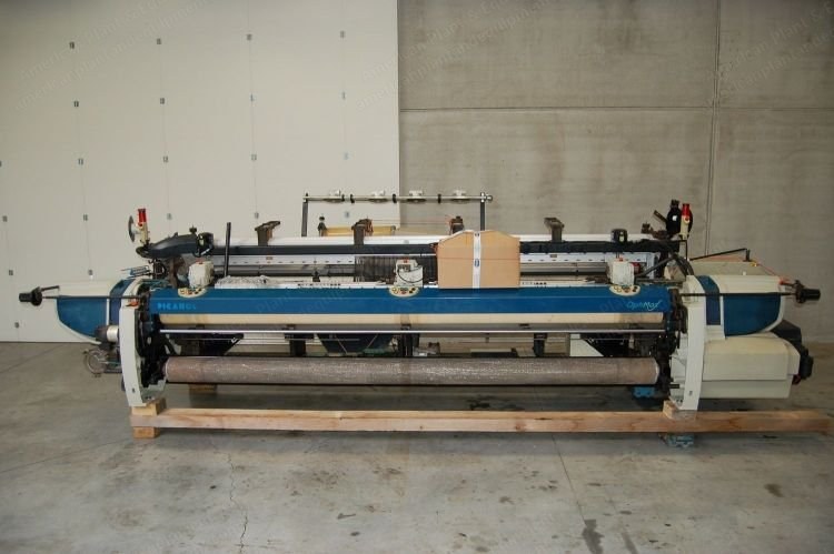 Picanol, Optimax-4-R-380, 2011, Rapier Loom, 3800mm Working Width, 4 Colors, Staubli 2861 Dobby