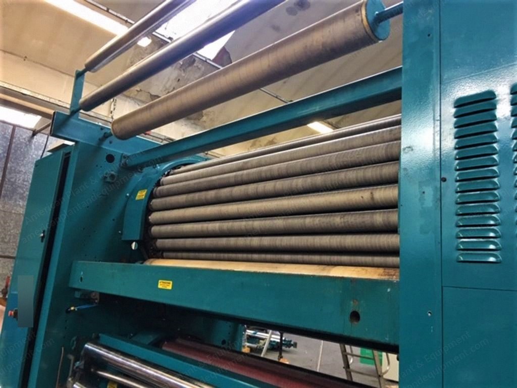 Lafer, GRV 90, 2006, Double Drum Raising Machine, Working Width 2000mm, 24 + 24 Raising Rolls
