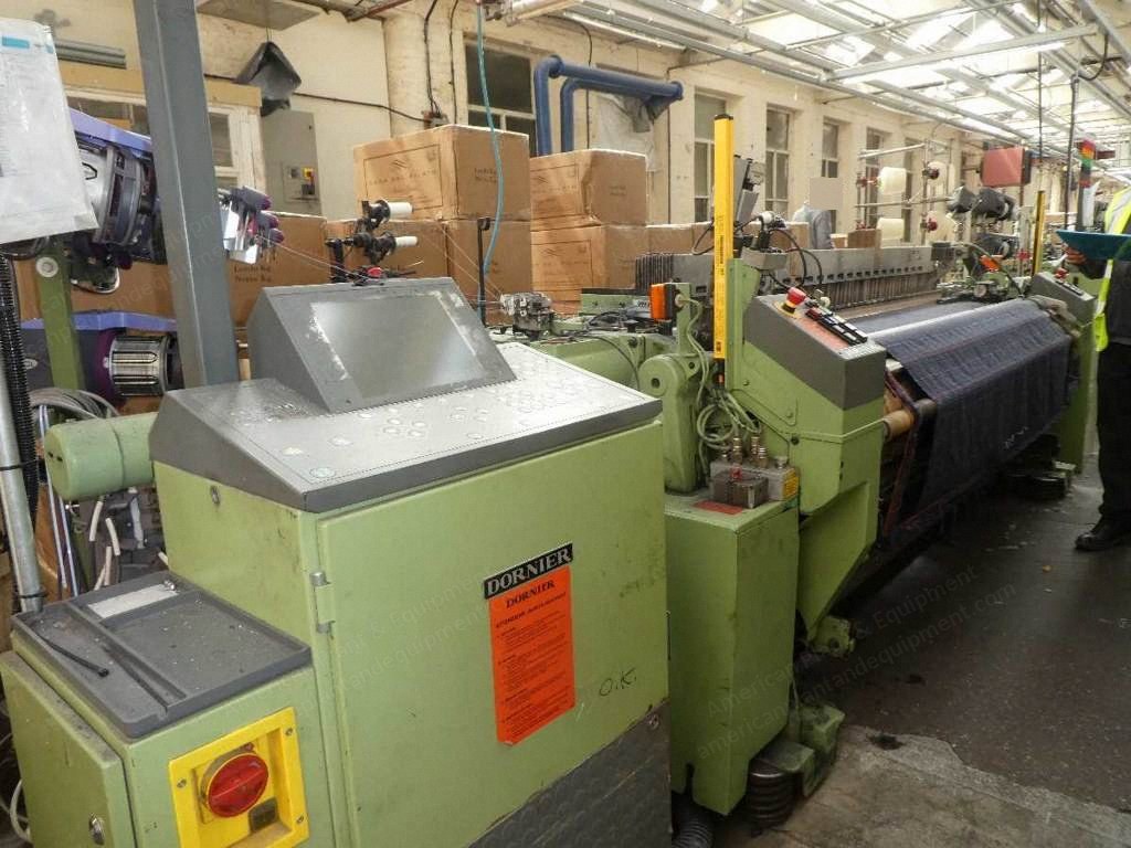 Dornier, HTVS 4S, 1999, Rapier Loom, 2200mm Working Width, 4 Colors, Staubli 2600 Dobby