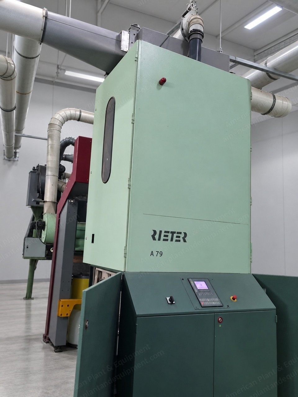 Rieter, 2015 to 2017, Blow Room Line, A11, B12, B76, A79, A21, Unicontrol, Uster Vision Shield T1200/4S, 380 V 50 Hz (Same as TT-7206)