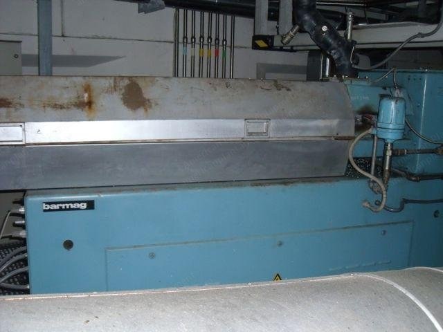Barmag, PES HOY Spinning Unit, 1998, 12 Spinning Positions, 48 Yarn Ends, 45-110 Dtex, 2500-7000 m/min