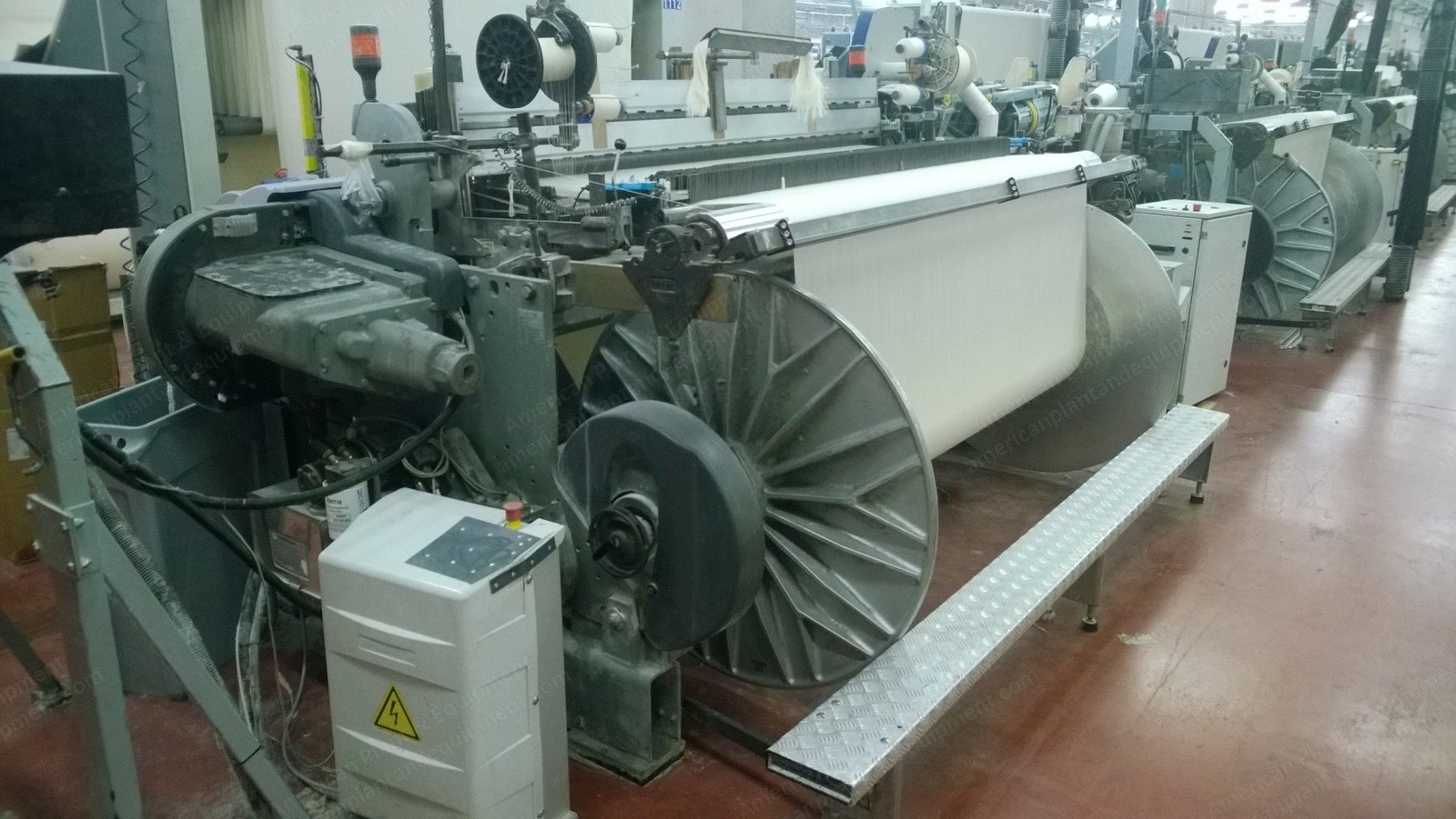 Vamatex, Leonardo Silver HD, 2004, Rapier Looms, Width 2100mm, 8 Colors, Dobby