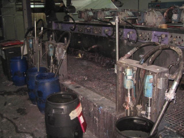 Reggiani Rotary Printing Machine, 1850mm, 1991, 6 Colors, Gas Dryer