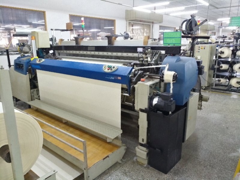Picanol, Omni Plus 800, 2007, Airjet Loom, 2200mm Working Width, 4 Colors, Staubli 2871 Dobby