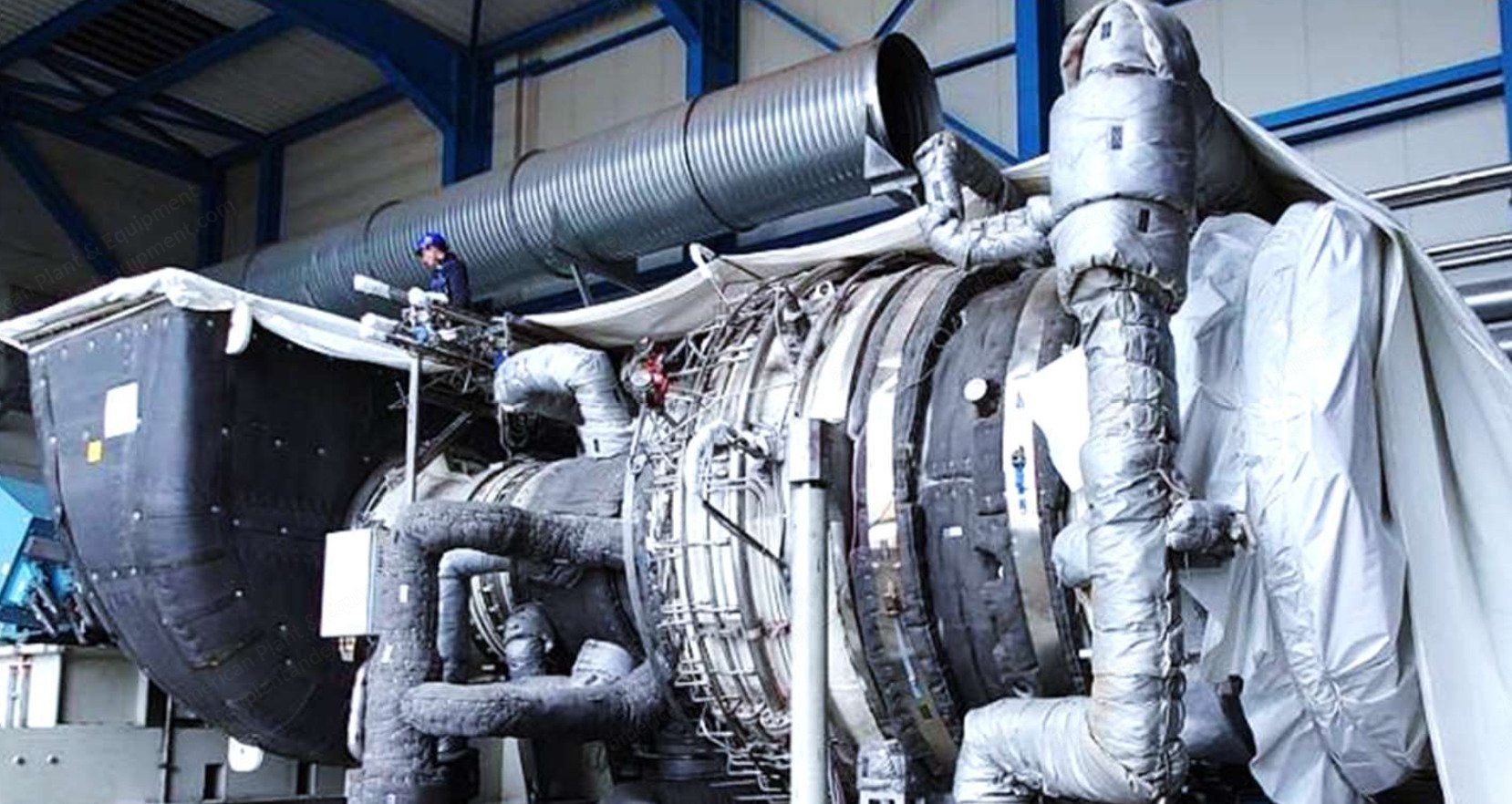 Siemens, SGT-800, 2007, 45 MWe, Gas Turbine Power Generator Set