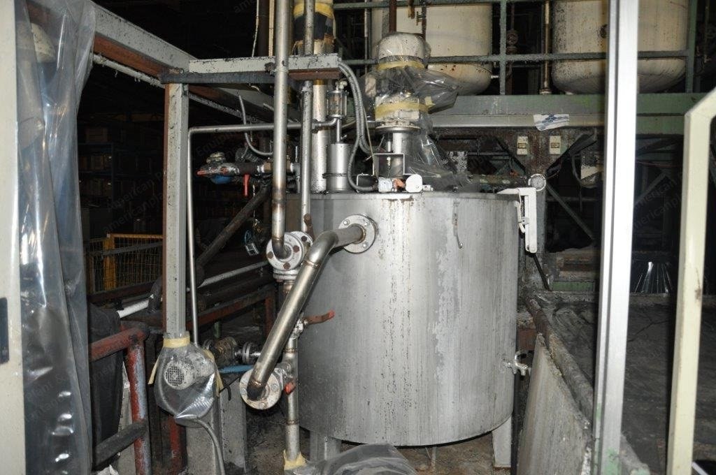 Sucker Muller Sizing Machine, 1982, 2200mm Width, 1100mm Flange Diameter, 12 Warp Beam Creel