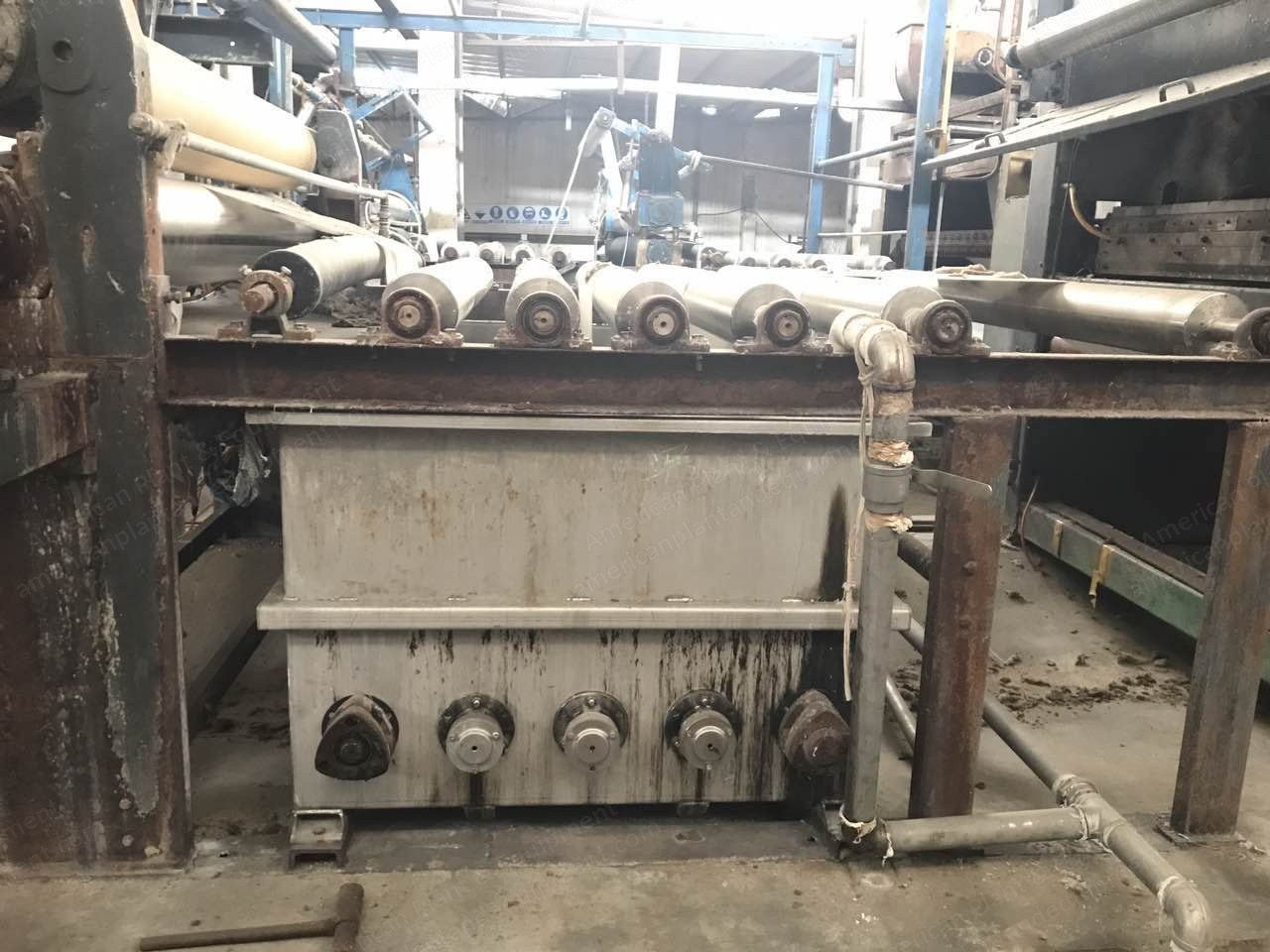 Osthoff Singeing Machine, 1990, Working Width 1800mm, Roller Width 2000mm, 2 Burners