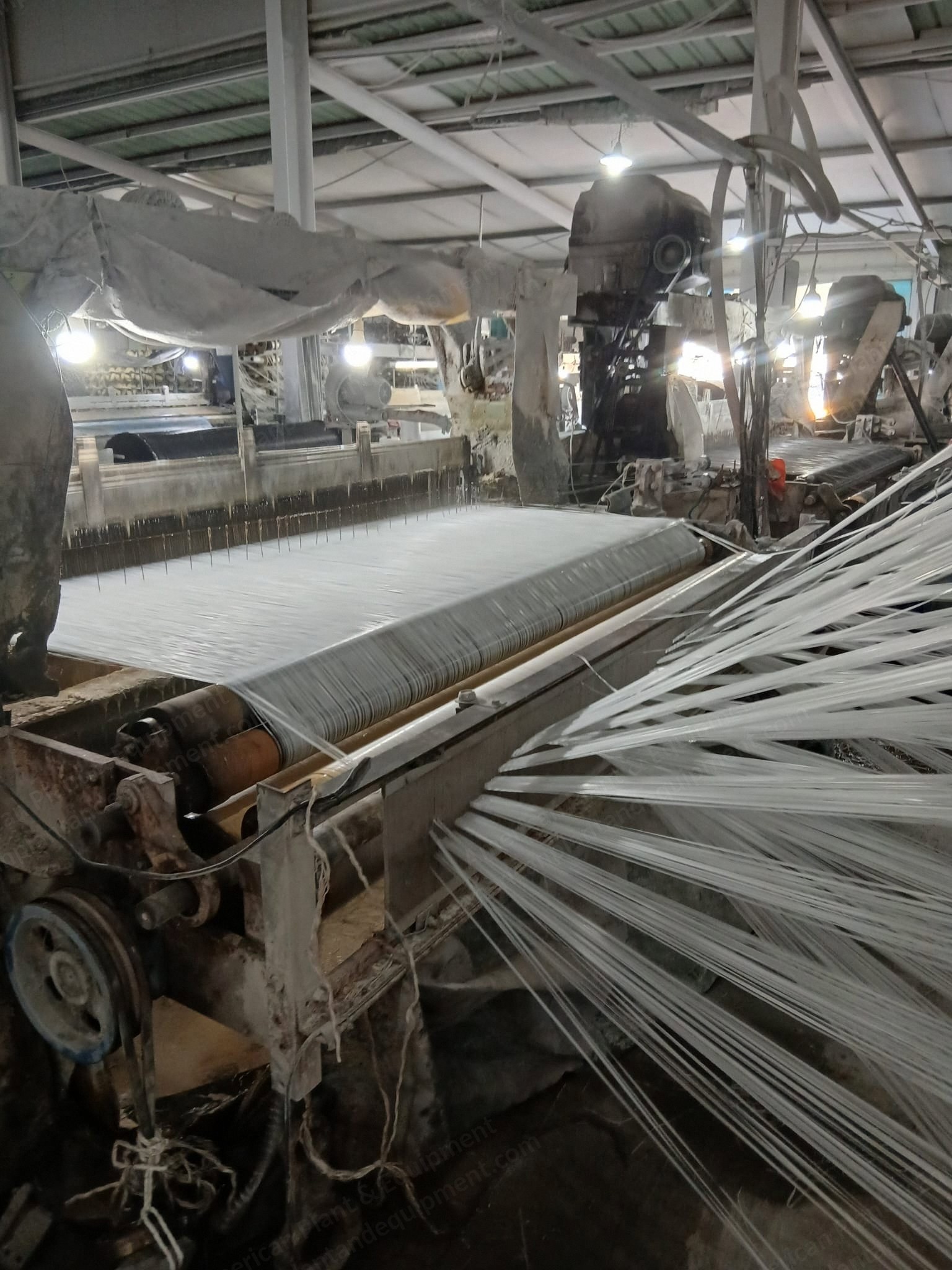 Water Jet Loom Line for PP Tent Fabric Weaving, 2200mm, 8 Sets