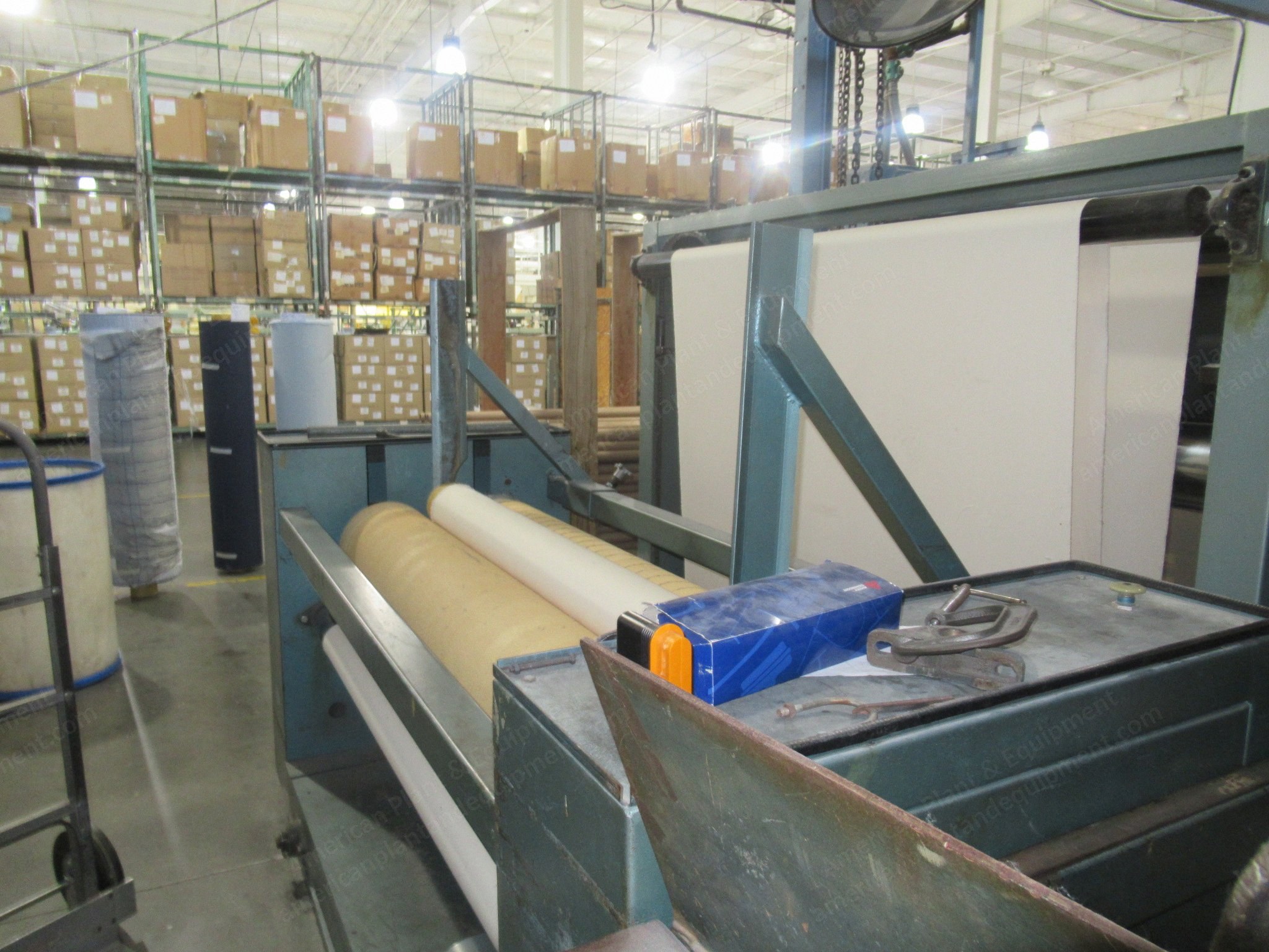 Butterworth, 3-Roll Calender, 71" Width, 30 Ton Pressure