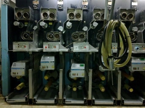 Barmag, SW-62-R-900, 1990, FDY Line, 8 Positions, 6 Ends per Position