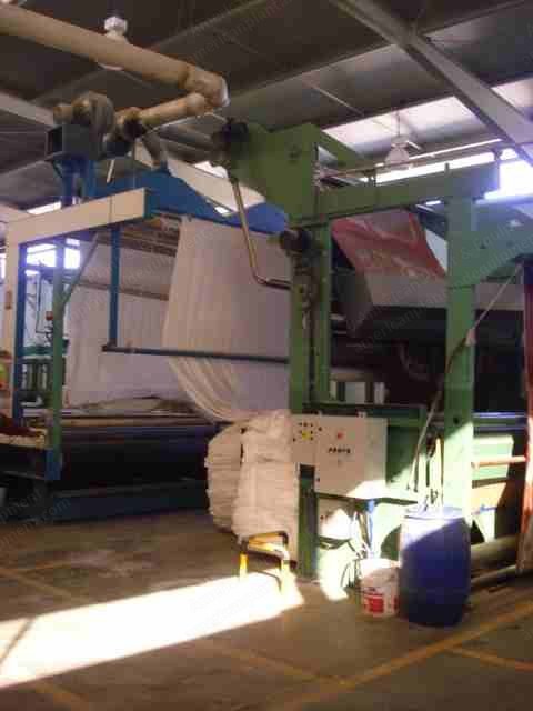 Mitex, 126/JSC, 1999, Flat Printer, 3200mm Width, 8 Colors, Thermic Oil Heated