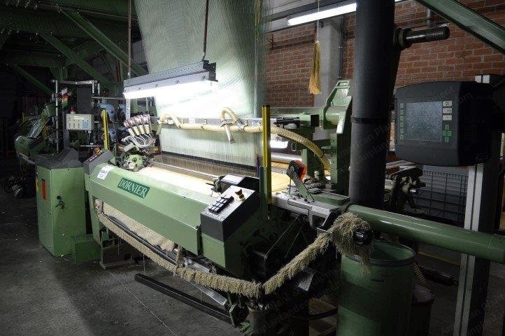 Dornier, HTVS 12J, 1996/1999, Rapier Looms, 1800mm/1900mm Width, 12 Colors, Staubli LX3200 Jacquard
