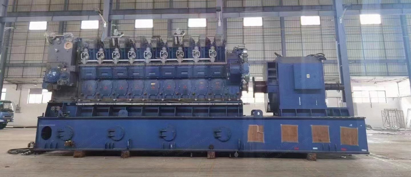 Mitsubishi, 18KU30B, 2011, 7780kW, 50Hz, 11000V, Diesel Generator Set