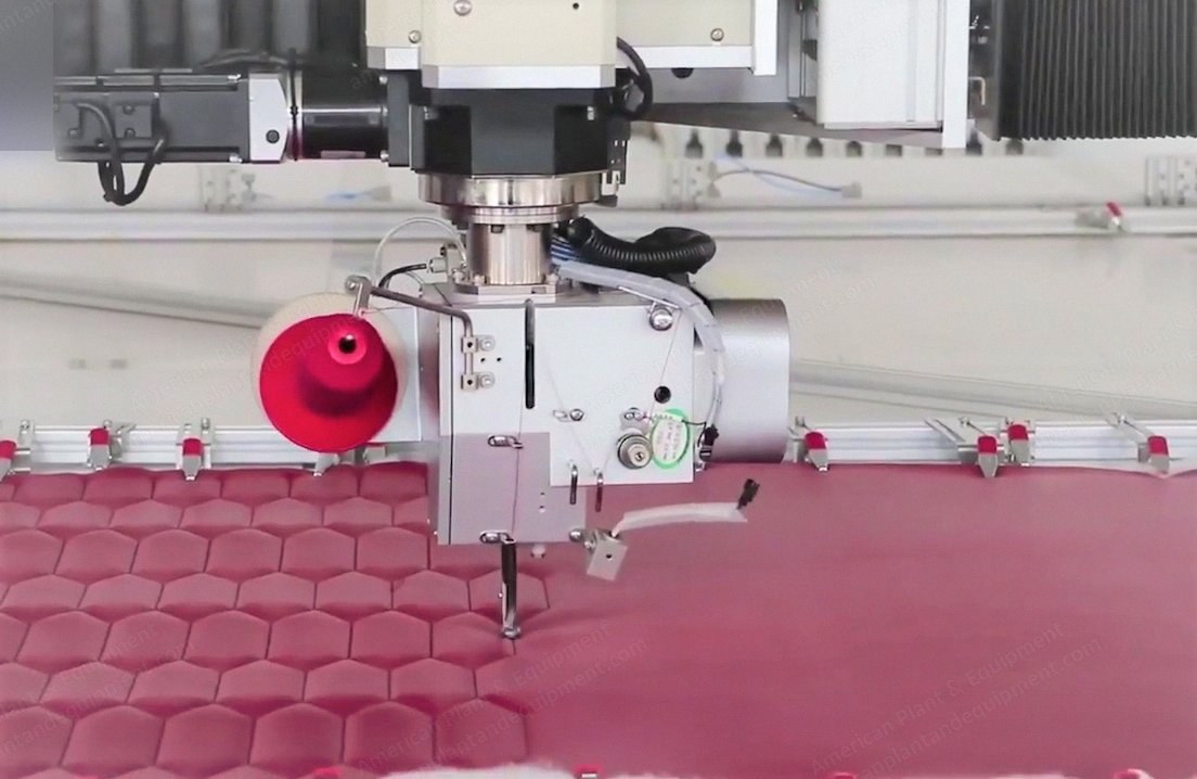 NovaStar, BW127, CNC Sewing Machine, 3200x3200mm, Rotating Head