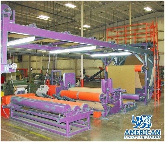Tuftco, PVC Tile Line, 2002, 2000mm, with Mahlo Straightener and Curing Oven