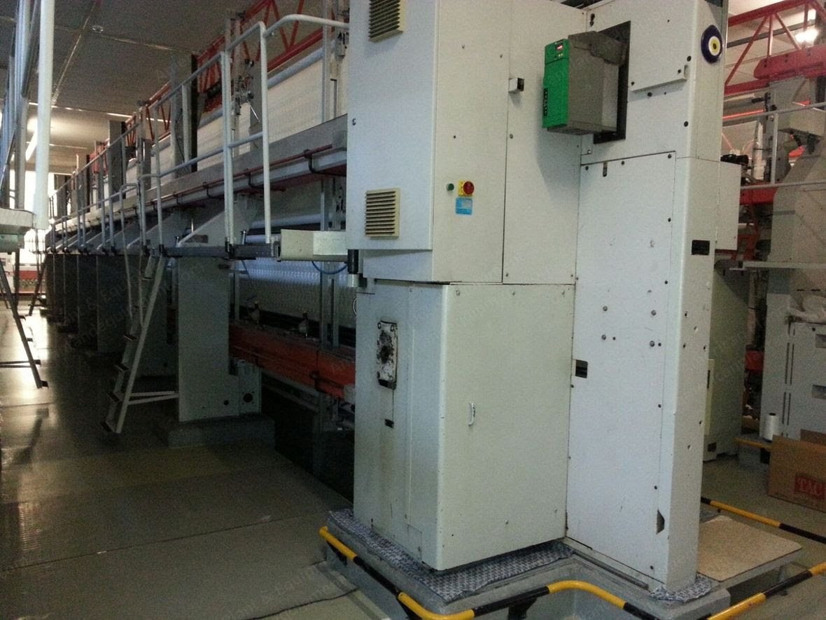 Saurer, 2040, Schiffli Embroidery Machine, 12/4 Micro System Flake, 1416 Needles