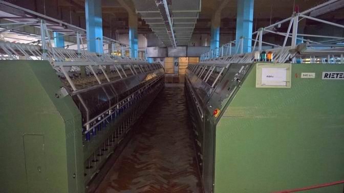 Complete Spinning Mill, 2200 Tons/Year, Combed and Carded Cotton Yarn