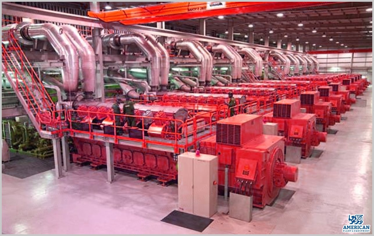 Caterpillar, Cat 16CM32C, 2004, 100 MW Power Plant, 14x Engines, 11000V, 50 Hz