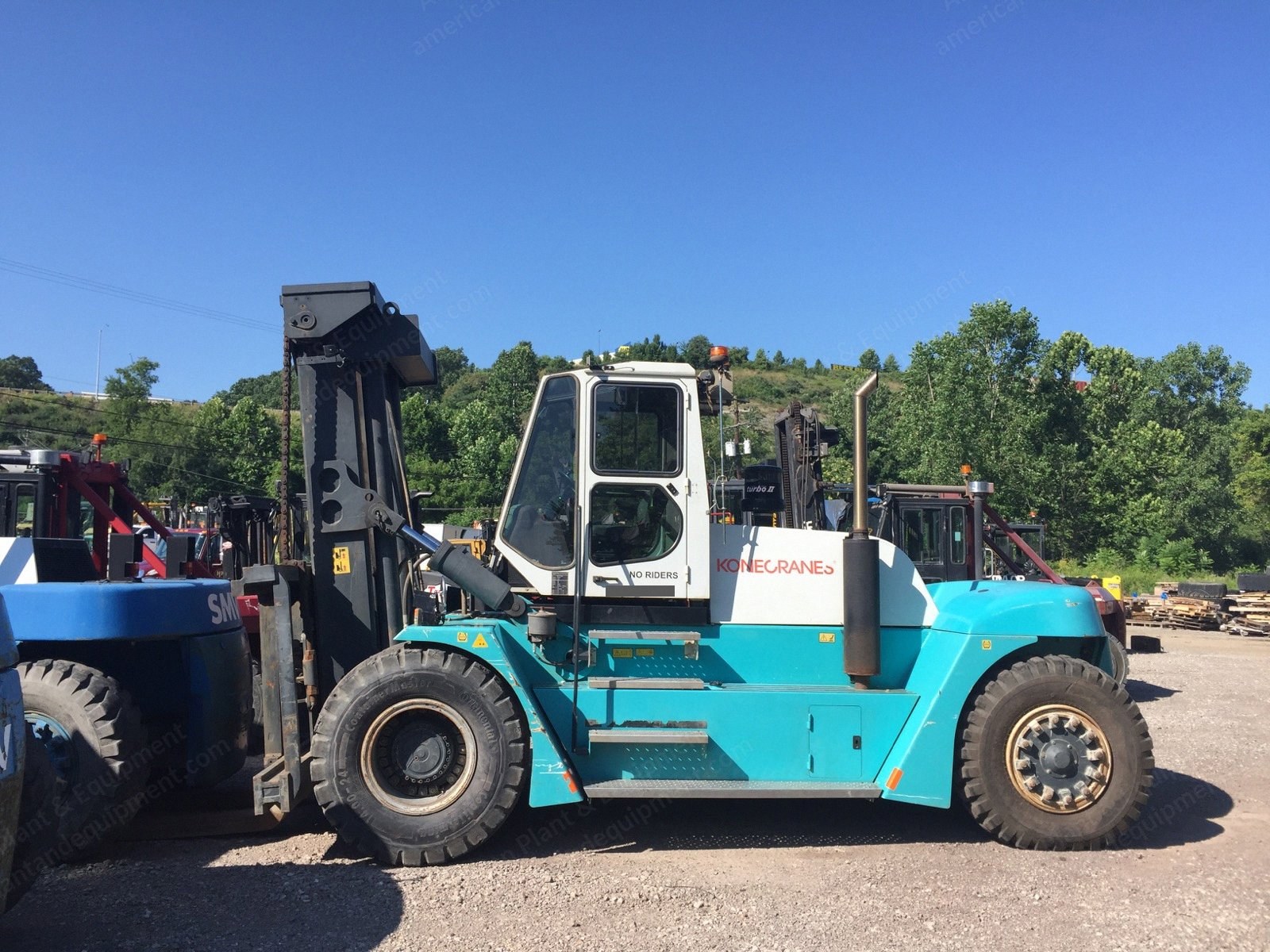 SMV, SL25-1200, 2014, 55,000 lb Capacity, Cummins QSB-6.7-C260 Engine, SS/FP Forks