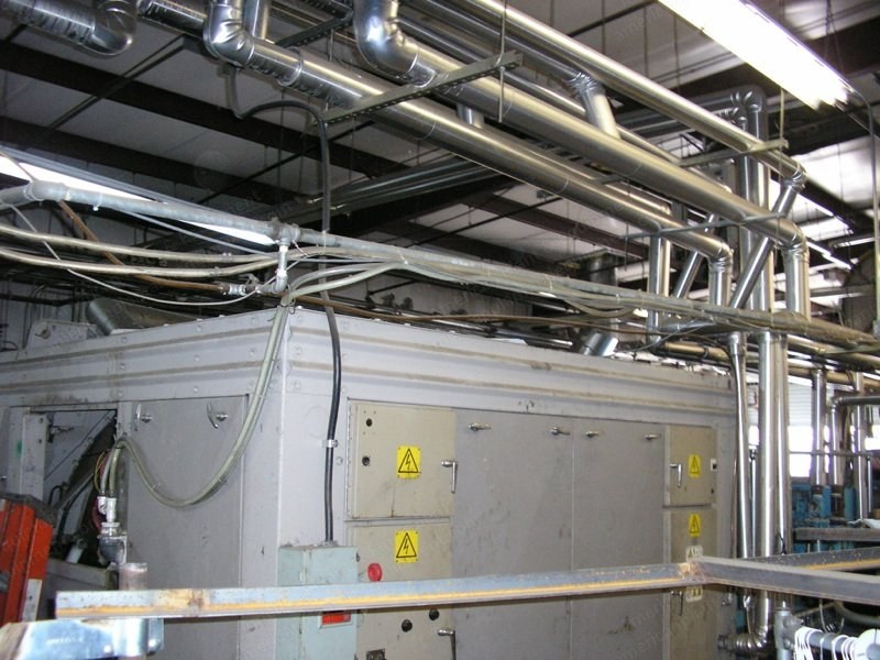 Milnor, 550lb, 1995, Open Pocket Washer, 2-Way Tilt, Steam Injection