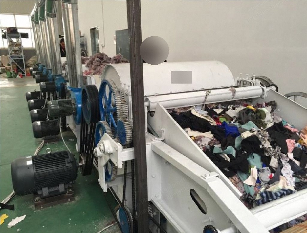NovaStar, RS101, Carding Licker-In Opener, 400mm or 600mm Diameter, Fabric Recycling