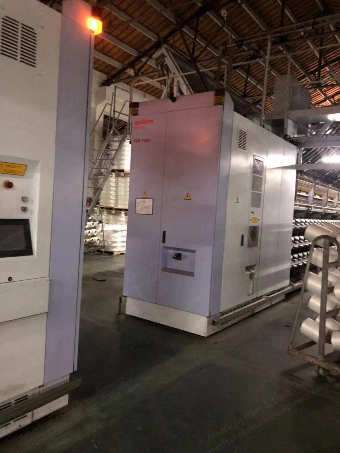 Barmag, FK6-1000V, 2015, Texturing Machine, 288 Spindles, Single Yarn Path, 3 Rollers, Single Heater
