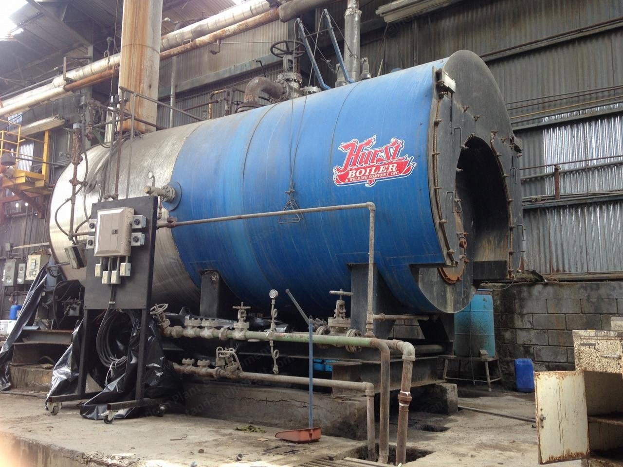 Hurst, 250 HP, 2004, 250 PSI, Bunker Oil #6 Burner