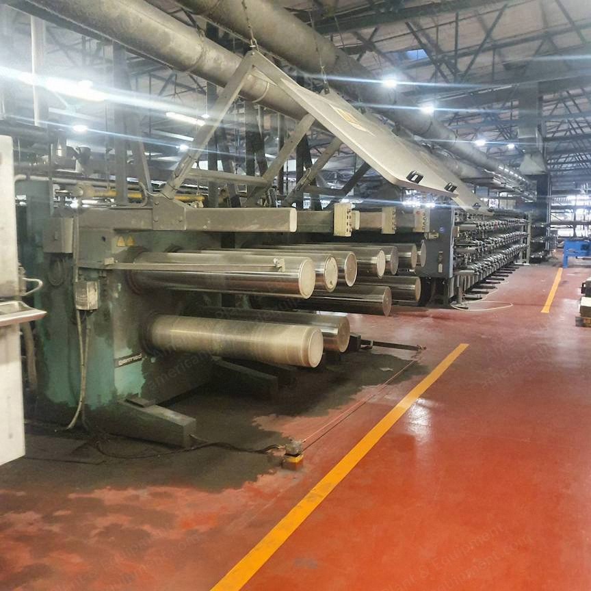 Barmag, FB7-1300-HT, 1996, Polypropylene Tape Line, 350 kg/hour Output, No Winders