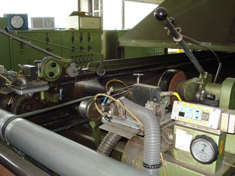 Bruckner Tenter Frame, 2200mm, 6 Chambers, Gas Heated