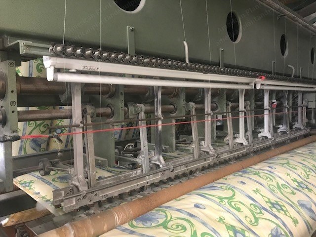 Mammut, Multi-Needle Quilting Machine, 1984, 2450mm Width, 2 Bars, 48 Needles Per Bar