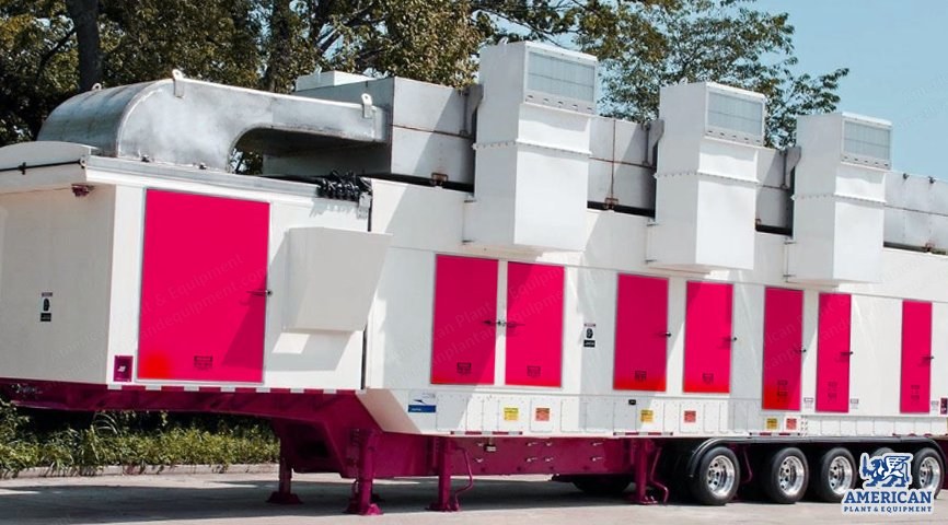 Siemens, SGT-A05 KH, Gas Turbine Mobile Generator, 13132 Hours, 1289 Starts