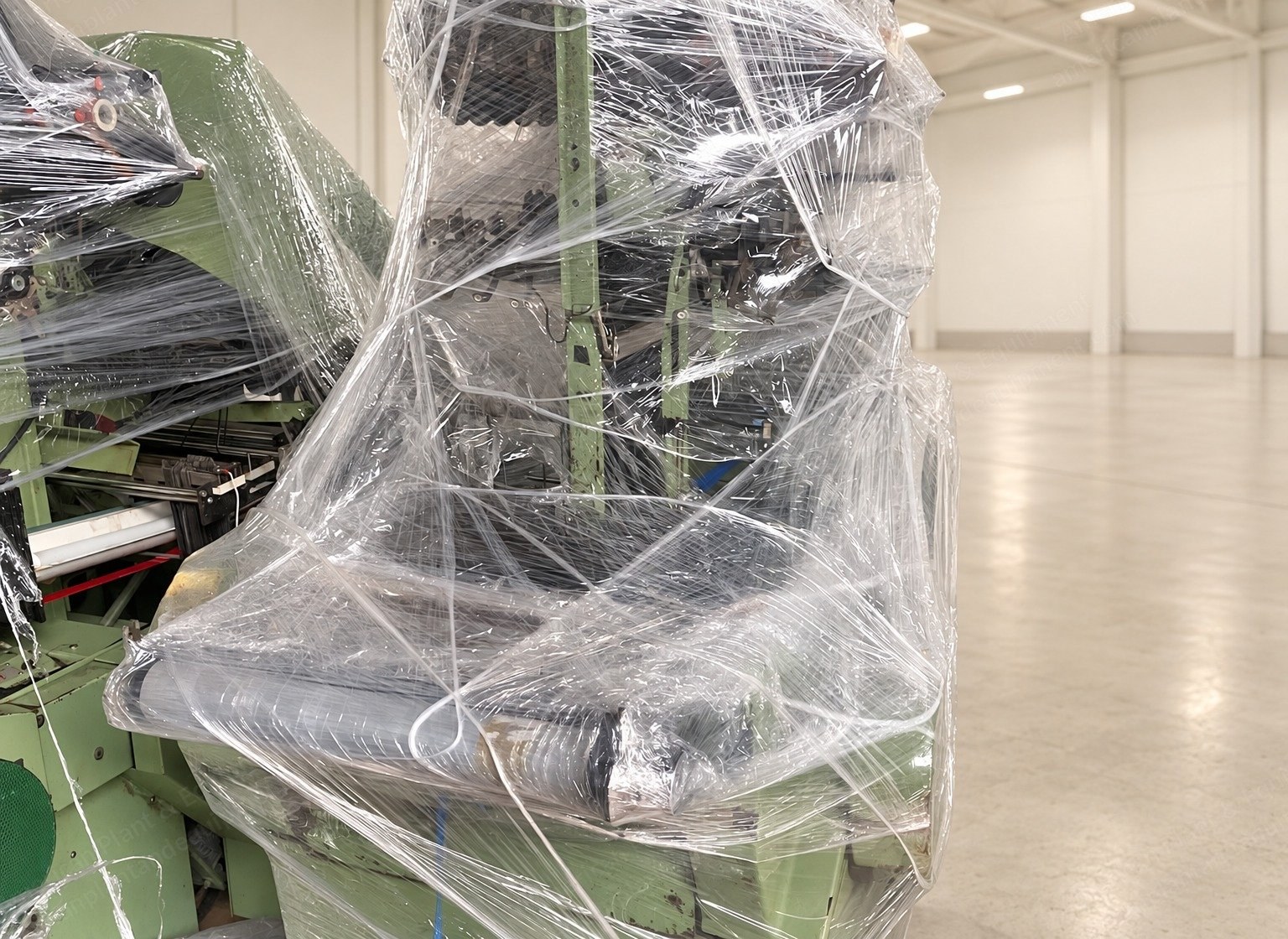 Jakob Muller, NF 42, 1987 to 1990, Narrow Fabric Needle Looms for Tapes and Belts, 8/18 and 6/18, 3 Machines