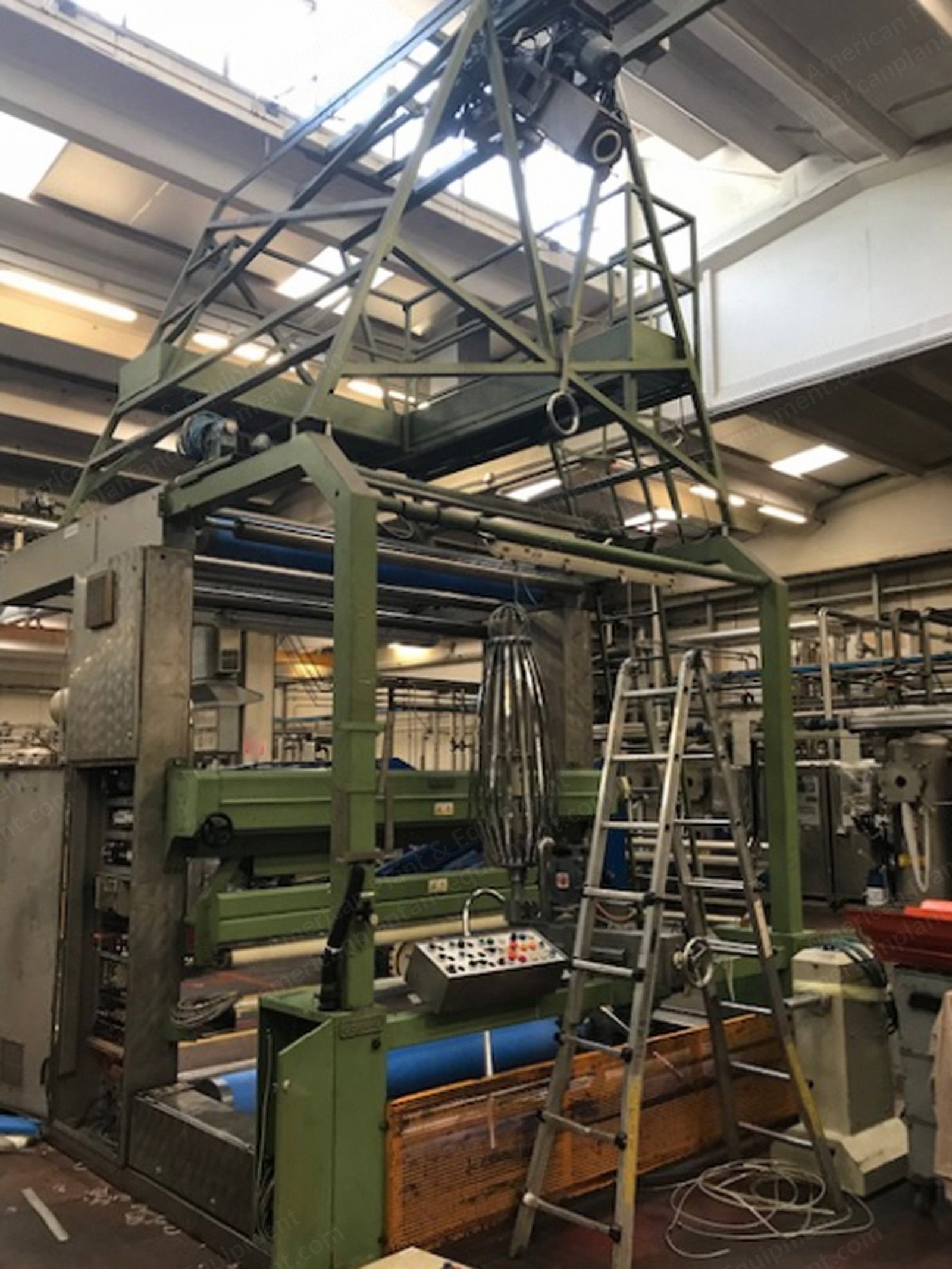 Bianco Rope Opener, 1999, 2400mm Working Width, with Slitter, Inox