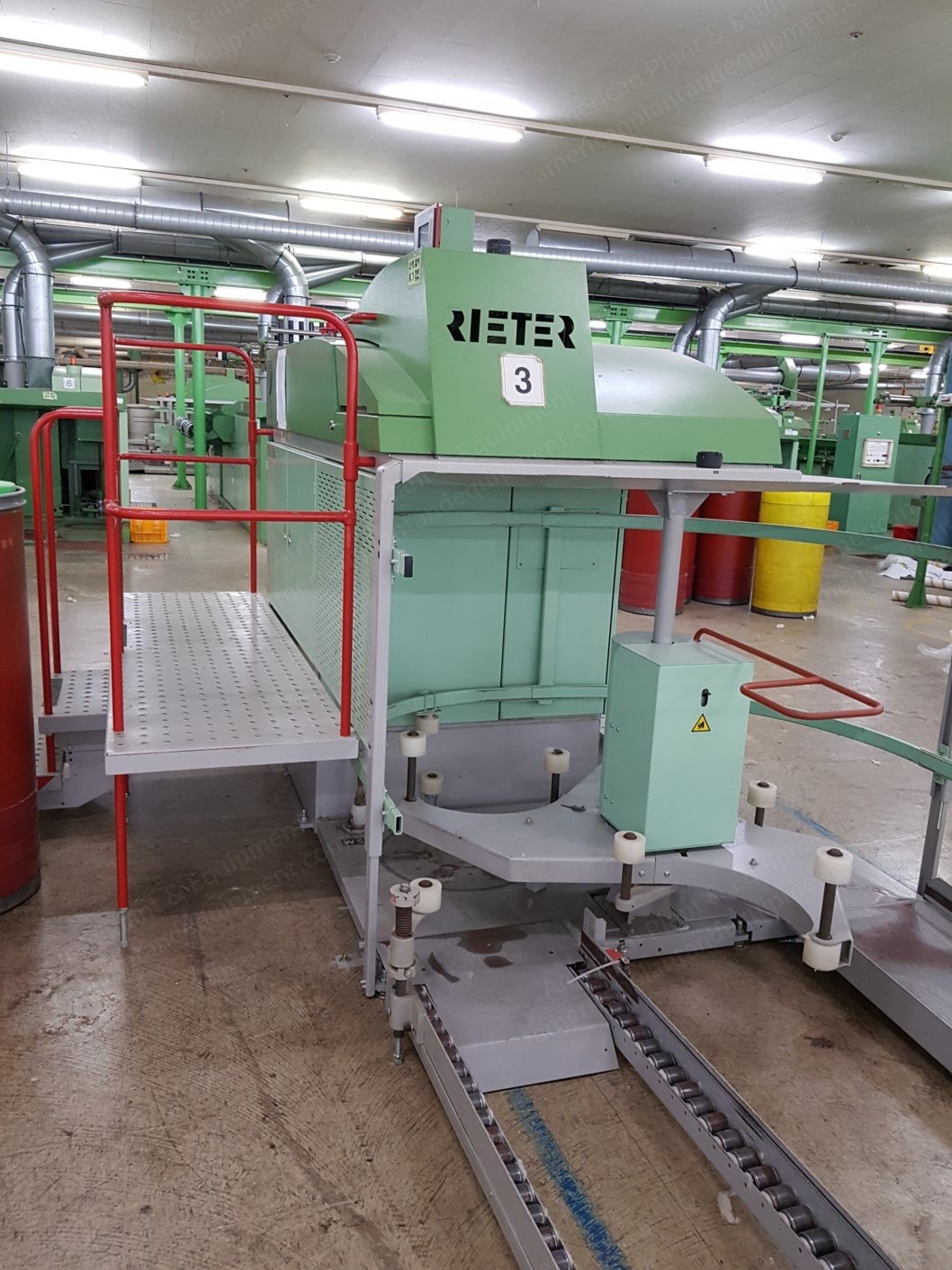 Rieter, RSB D35C, 2003, Single Delivery, 20" Can Diameter, Auto Can Changer