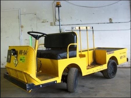 Taylor-Dunn, B2-54, 2002, Personnel Cart, 36V, with Batteries and Onboard Charger