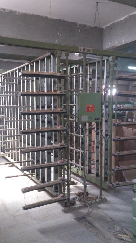 Benninger Direct Warper, 1800mm, 1988, 10 Beams, 760 Ends