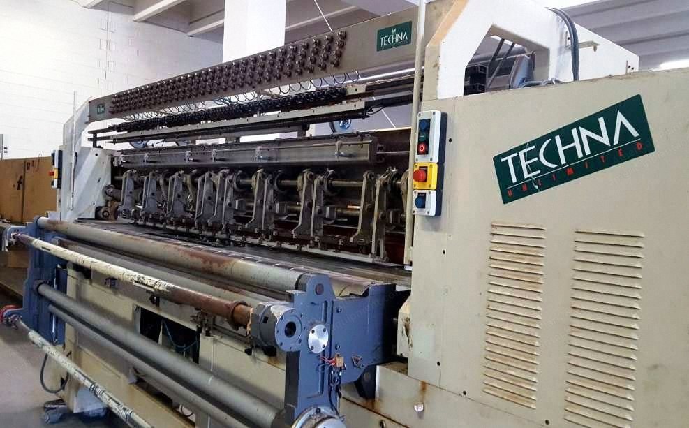 Techna, 95, 1999, 2400mm Working Width, Lock Stitch Shuttle, 3 Needle Bars