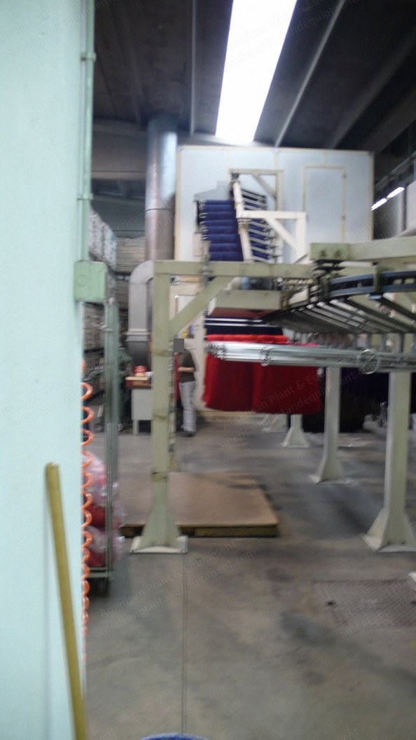 Jaeggli, HL-2000, 1999, 54" Hanks Mercerizing Machine, 10 kg/cycle Capacity, 100 kg/h Output