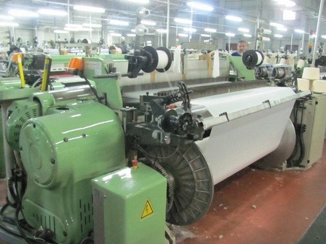 Somet, Alpha, 2003/2004, Rapier Weaving Looms, 1900mm/2100mm, 8 Colors, Fimtessile Electronic Dobby