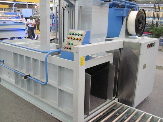 NovaStar, BP102, Horizontal Baler, 250 K/N, 400 kg/hr