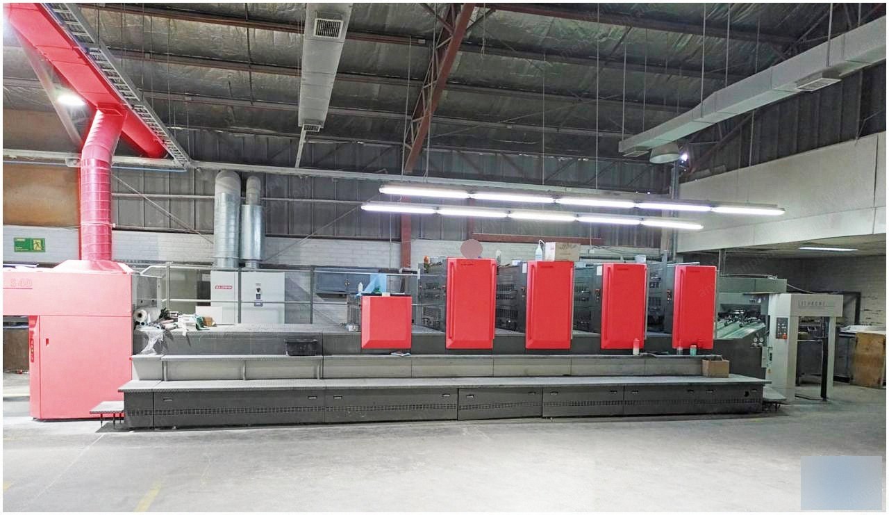 Komori, LS-440+ LX, 2010, 4 Colors, 720x1020mm, Coater